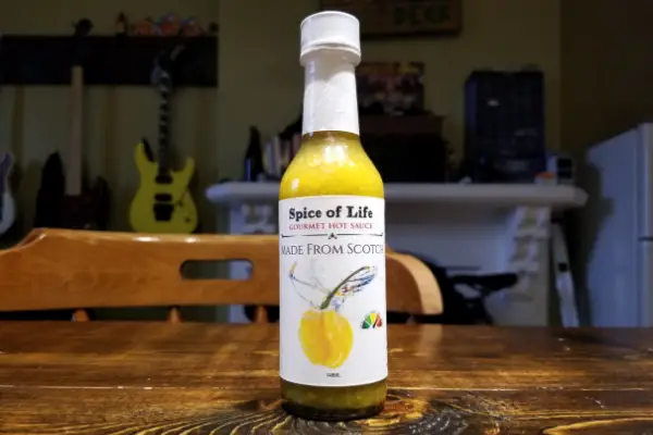 A bottle of Made From Scotch by Spice Of Life