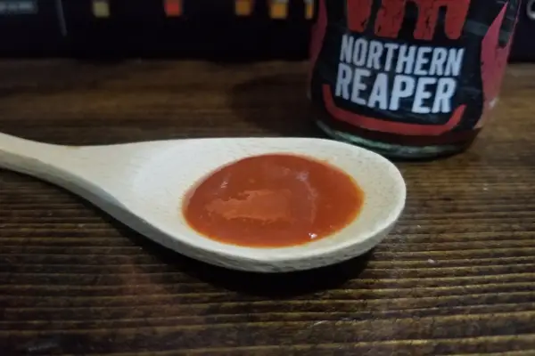Northern Reaper made by Luci & Pharaoh on a spoon to show texture
